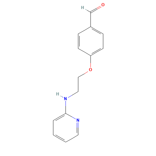 4-[N-(2-Pyridylamino)ethoxy]benzaldehyde (CAS: 643764-87-8) - Related Chemical Product