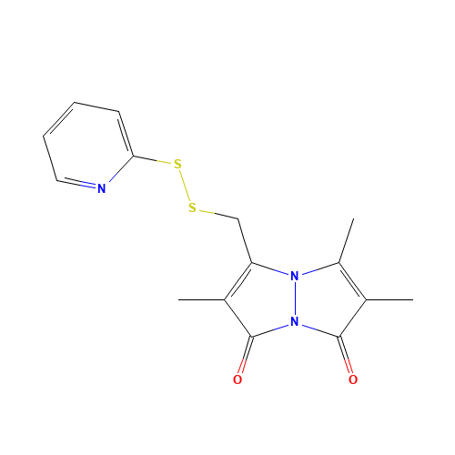 (2-Pyridyl)dithiobimane (CAS: 385398-64-1) - Chemical Structure and Molecular Formula 