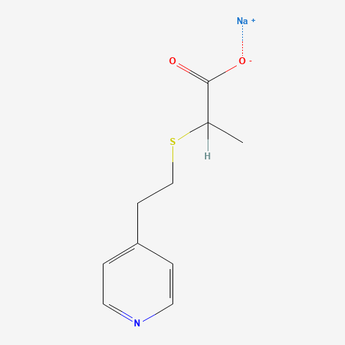 S-[2-(4-Pyridyl)ethyl]Thiolactic Acid, Sodium Salt (CAS: 1024357-58-1) - Related Chemical Product