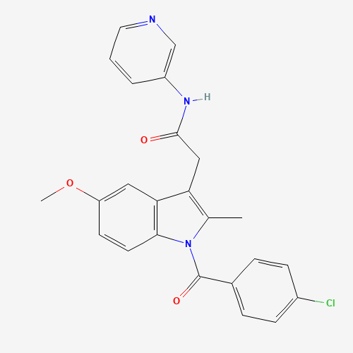 N-(3-Pyridyl)indomethacin Amide (CAS: 261755-29-4) - Related Chemical Product