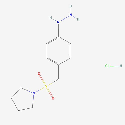 4-(1-Pyrrolidinylsulforylmenthyl)phenylhydrazine Hydrochloride (CAS: 334981-11-2) - Related Chemical Product