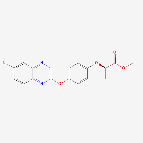 (R)-Quizalofop Methyl (CAS: 76578-71-7) - Chemical Structure and Molecular Formula 