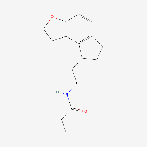 rac Ramelteon (CAS: 196597-17-8) - Chemical Structure and Molecular Formula 