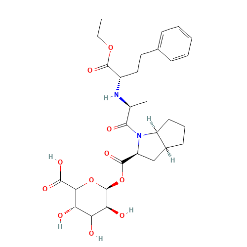 Ramipril Acyl-b-D-glucuronide, ~ 80% By HPLC (CAS: 1357570-21-8) - Related Chemical Product