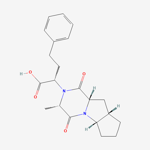 Ramiprilat Diketopiperazine (CAS: 108736-10-3) - Chemical Structure and Molecular Formula 