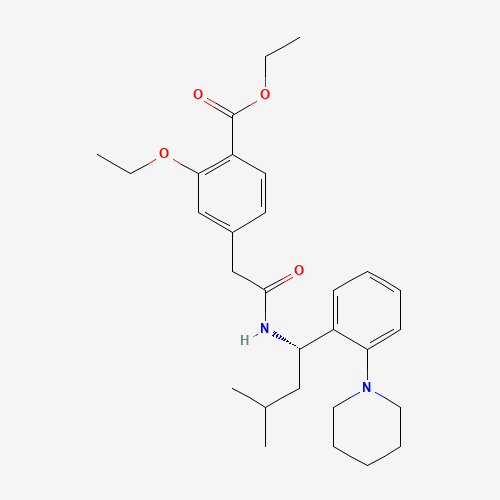 (S)-Repaglinide Ethyl Ester (Repaglinide Impurity) (CAS: 147770-06-7) - Related Chemical Product