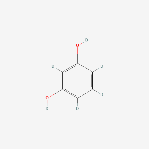 Resorcinol-d6 (CAS: 70938-00-0) - Chemical Structure and Molecular Formula 