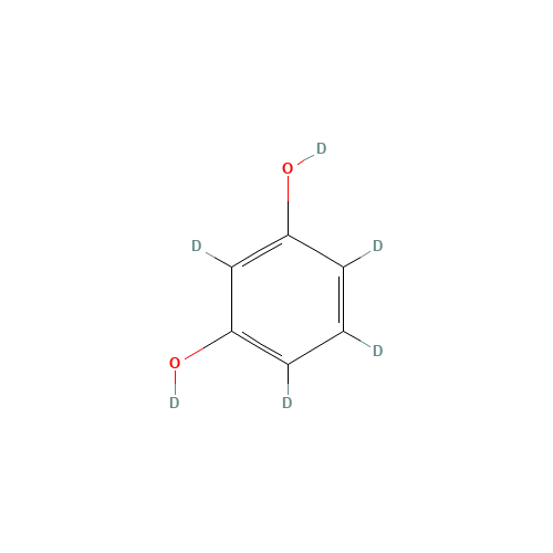 Resorcinol-d6 (CAS: 70938-00-0) - Chemical Structure and Molecular Formula 