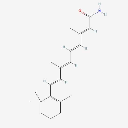 Retinamide (CAS: 20638-84-0) - Chemical Structure and Molecular Formula 