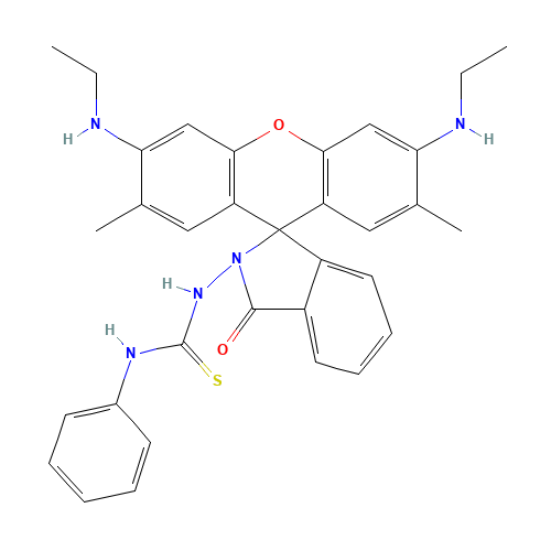 Rhodamine-6G N-Phenyl-thiosemicarbazide (CAS: 885481-03-8) - Related Chemical Product