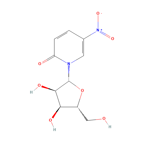 1-(b-D-Ribofuranosyl)-5-nitropyrine-2(1H)-one (CAS: 59892-36-3) - Related Chemical Product