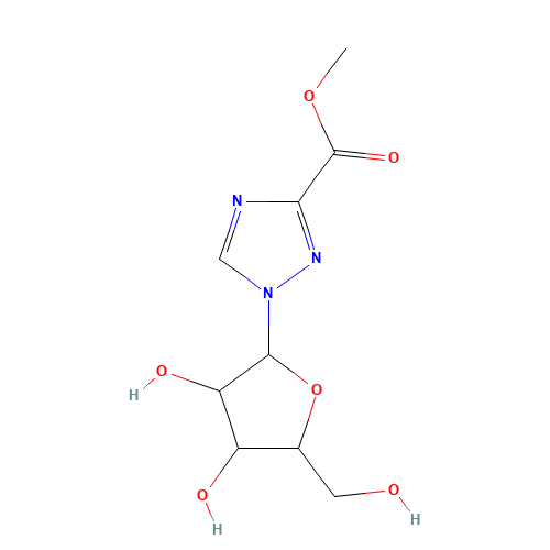 1-b-D-Ribofuranosyl-1,2,4-triazole-3-carboxylic Acid Methyl Ester (CAS: 38934-69-9) - Related Chemical Product
