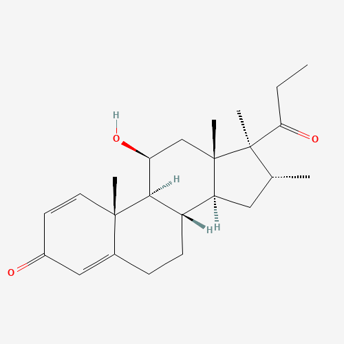Rimexolone (CAS: 49697-38-3) - Chemical Structure and Molecular Formula 