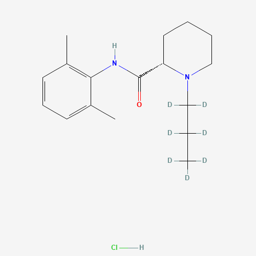 Ropivacaine-d7 Hydrochloride (CAS: 1217667-10-1) - Related Chemical Product