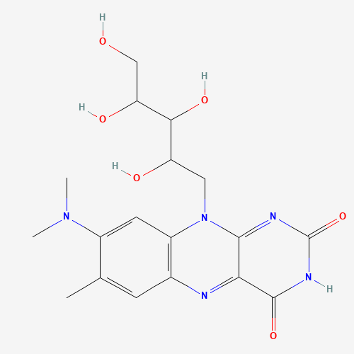 Roseoflavin (CAS: 51093-55-1) - Chemical Structure and Molecular Formula 