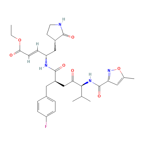 Rupintrivir (CAS: 223537-30-2) - Chemical Structure and Molecular Formula 