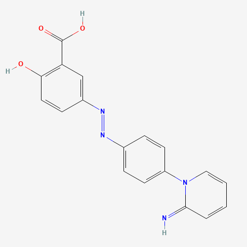 Salicylazoiminopyridine (CAS: 66030-25-9) - Chemical Structure and Molecular Formula 