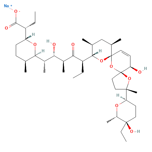 Salinomycin (CAS: 55721-31-8) - Chemical Structure and Molecular Formula 