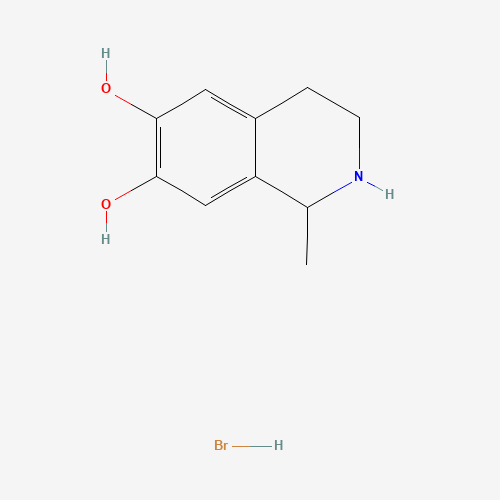 (+/-)-Salsolinol, Hydrobromide (CAS: 59709-57-8) - Chemical Structure and Molecular Formula 