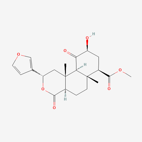 Salvinorin B (CAS: 92545-30-7) - Chemical Structure and Molecular Formula 