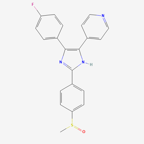 SB-203580 (CAS: 152121-47-6) - Chemical Structure and Molecular Formula 