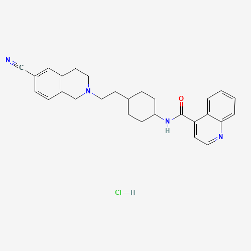 SB 277011 Hydrochloride (CAS: 215804-67-4) - Chemical Structure and Molecular Formula 