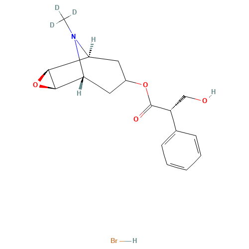 Scopolamine-d3 Hydrobromide (CAS: 1279037-70-5) - Related Chemical Product