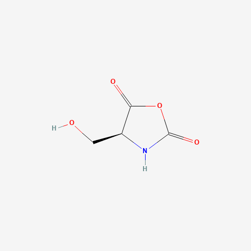 L-Serine N-Carboxyanhydride (CAS: 33043-54-8) - Chemical Structure and Molecular Formula 