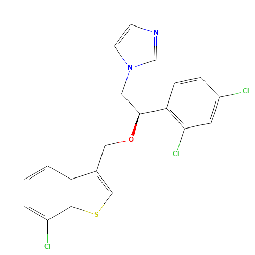 (R)-Sertaconazole (CAS: 583057-48-1) - Related Chemical Product