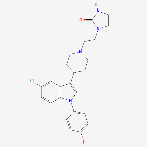 Sertindole (CAS: 106516-24-9) - Chemical Structure and Molecular Formula 