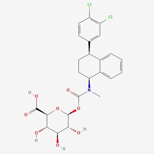 Sertraline Carbamoyl Glucuronide (CAS: 119733-44-7) - Related Chemical Product