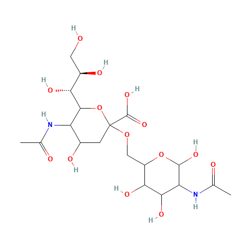 6-O-a-Sialyl-2-acetamido-2-deoxy-D-galactopyranoside (CAS: 72506-87-7) - Related Chemical Product