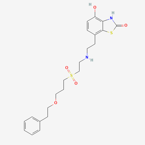 Sibenadet (CAS: 154189-40-9) - Chemical Structure and Molecular Formula 