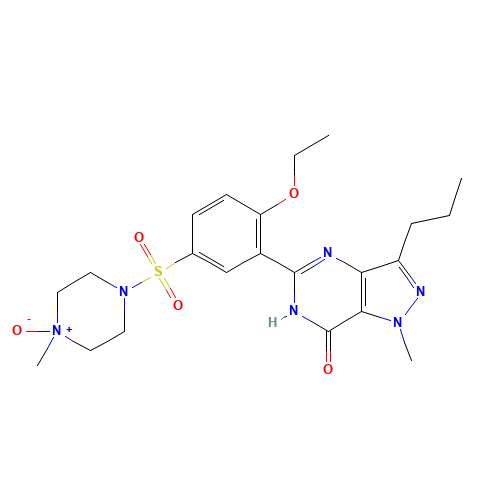 Sildenafil N-Oxide (CAS: 1094598-75-0) - Related Chemical Product