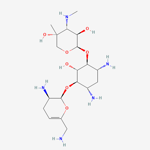 Sisomicin (CAS: 32385-11-8) - Chemical Structure and Molecular Formula 