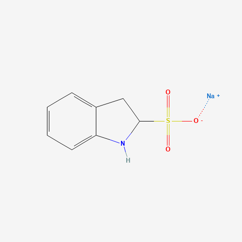 Sodium Indoline-2-sulfonate (CAS: 26807-68-1) - Chemical Structure and Molecular Formula 