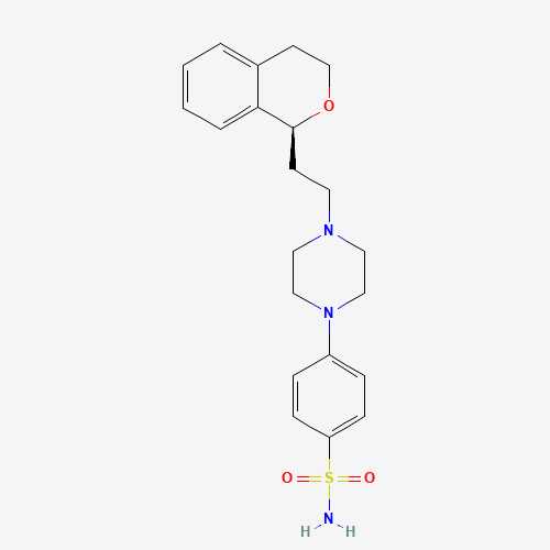 Sonepiprazole (CAS: 170858-33-0) - Chemical Structure and Molecular Formula 