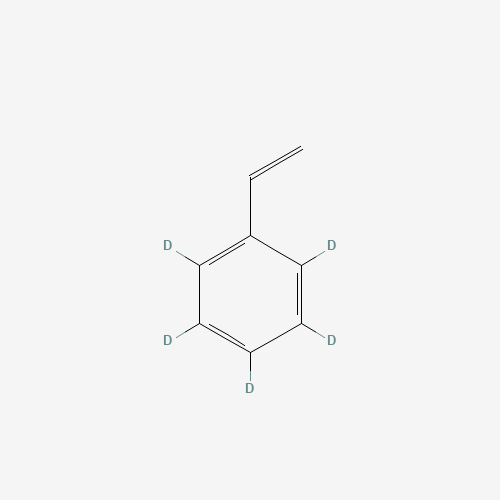 Styrene-d5 (CAS: 5161-29-5) - Chemical Structure and Molecular Formula 