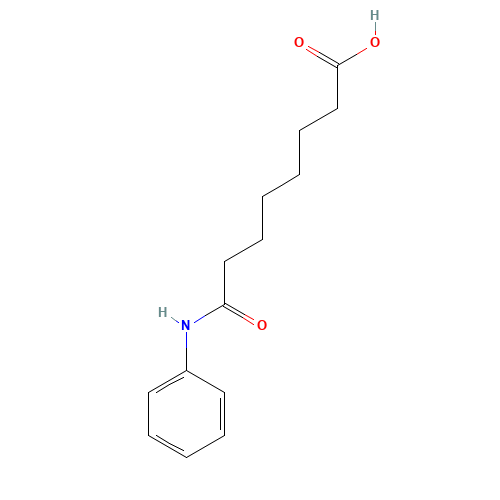 Suberanilic Acid (CAS: 149648-52-2) - Chemical Structure and Molecular Formula 