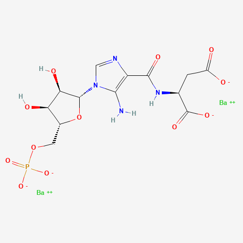 N-Succinyl-5-aminoimidazole-4-carboxamide Ribose 5'-Phosphate Dibarium Salt (CAS: 6057-44-9) - Related Chemical Product