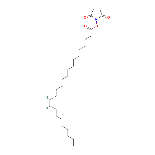 Succinimidyl Nervonate (CAS: 191354-88-8) - Chemical Structure and Molecular Formula 