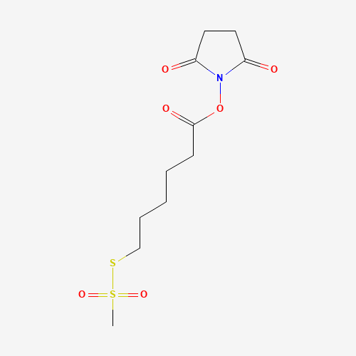 N-Succinimidyloxycarbonylpentyl Methanethiosulfonate (CAS: 76078-81-4) - Related Chemical Product