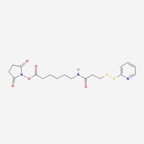 Succinimidyl 6-[3-(2-Pyridyldithio)propionamido]hexanoate (CAS: 158913-22-5) - Related Chemical Product