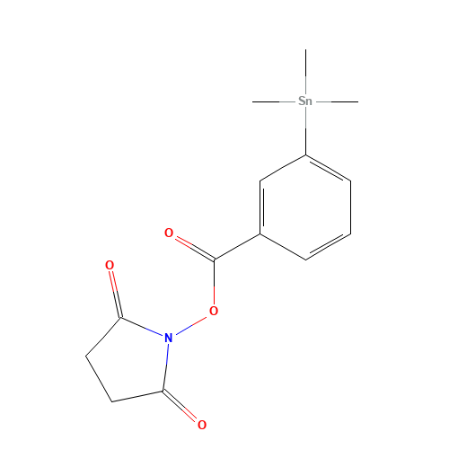 N-Succinimidyl 3-Trimethylstannyl-benzoate (CAS: 122856-01-3) - Related Chemical Product