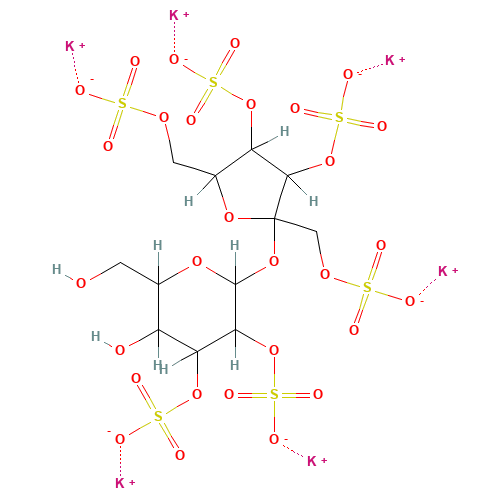 Sucrose Hexasulfate, Potassium Salt, Technical Grade (CAS: 386229-70-5) - Related Chemical Product