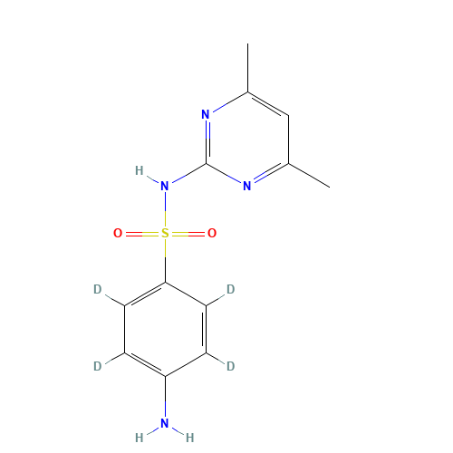 Sulfamethazine-D4 (CAS: 1020719-82-7) - Related Chemical Product