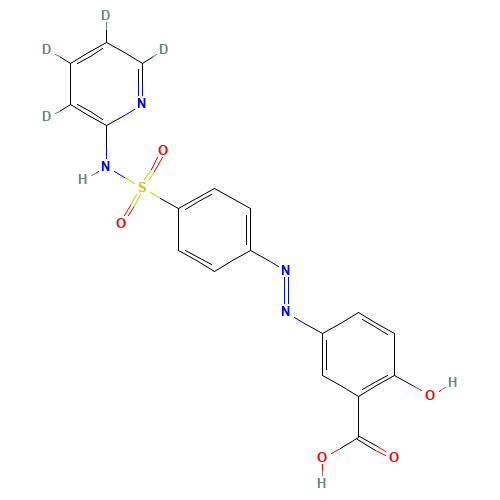 Sulfasalazine-d4 (CAS: 1346606-50-5) - Related Chemical Product