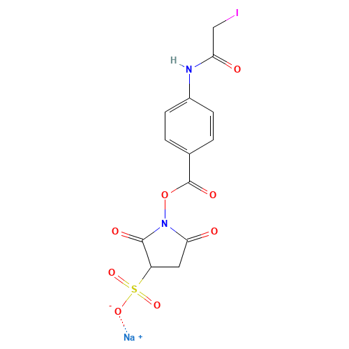 Sulfo-N-succinimidyl (N-Iodoacetyl)aminobenzoate (CAS: 144650-93-1) - Related Chemical Product