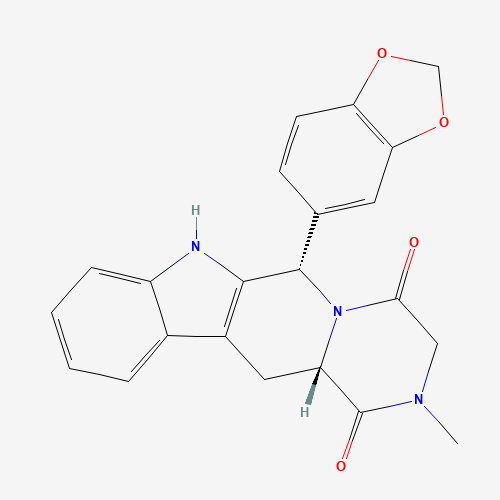 ent-Tadalafil (CAS: 629652-72-8) - Chemical Structure and Molecular Formula 