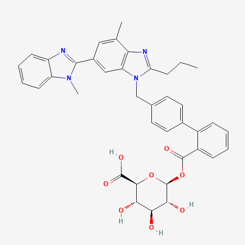 Telmisartan Acyl-b-D-glucuronide (CAS: 250780-40-6) - Related Chemical Product